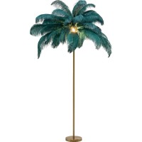 Lampadaire Feather Palm vert 165cm