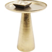 Beistelltisch Plateau Uno Brass Ø45cm