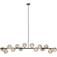 Hängeleuchte Scala Balls Schwarz 155cm