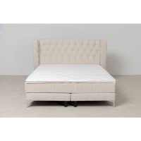 Boxspringbett Benito Moon Creme 180x200cm