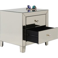 Vorschau: Petite commode Luxury Champagne 2-tiroirs Vorschau: Petite commode Luxury Champagne 2-tiroirs