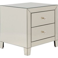 Vorschau: Petite commode Luxury Champagne 2-tiroirs Vorschau: Petite commode Luxury Champagne 2-tiroirs