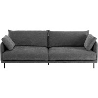 Sofa Edna 3-Sitzer Grau 245cm