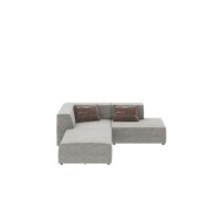 Corner Sofa Infinity Boston Grey