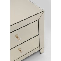 Vorschau: Petite commode Luxury Champagne 2-tiroirs Vorschau: Petite commode Luxury Champagne 2-tiroirs