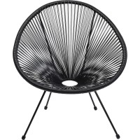 Fauteuil Acapulco noir