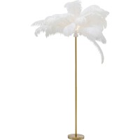 Lampadaire Feather Palm blanc 165cm Lampadaire Feather Palm blanc 165cm